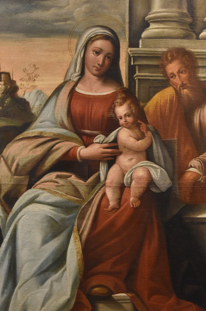 Madonna con Bambino e San Giuseppe, Benvenuto Tisi il Garofalo (Garofalo 1476 - Ferrara 1559)-photo-1