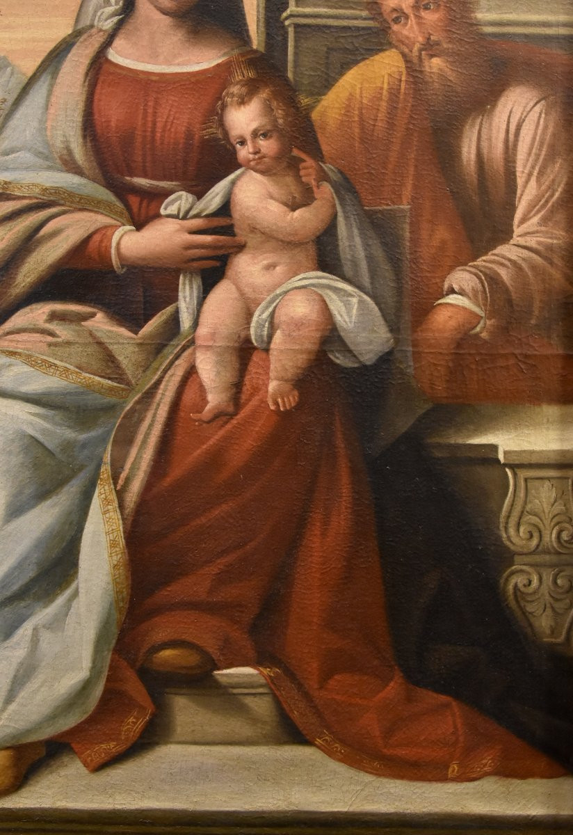Madonna con Bambino e San Giuseppe, Benvenuto Tisi il Garofalo (Garofalo 1476 - Ferrara 1559)-photo-2
