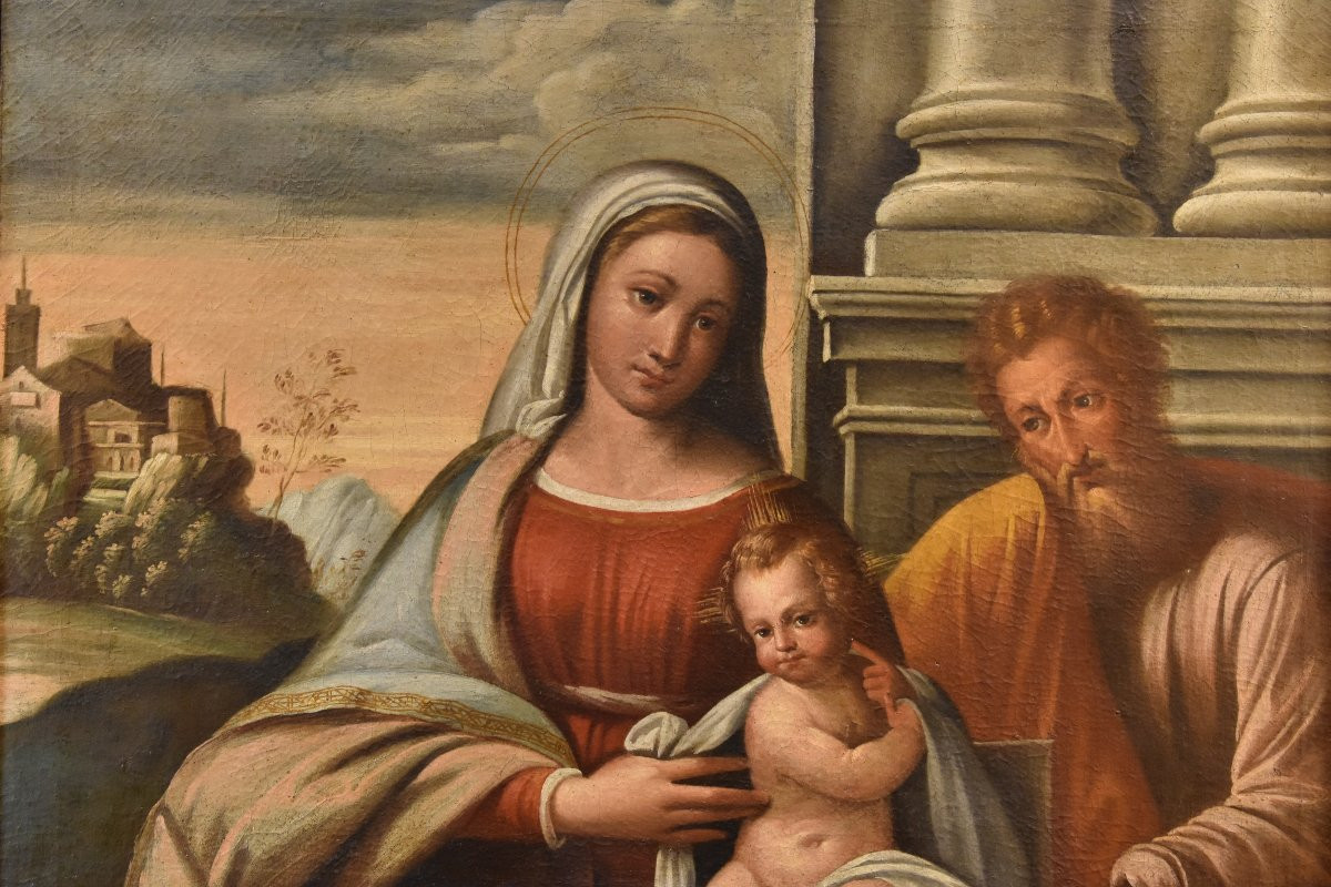 Madonna con Bambino e San Giuseppe, Benvenuto Tisi il Garofalo (Garofalo 1476 - Ferrara 1559)-photo-7