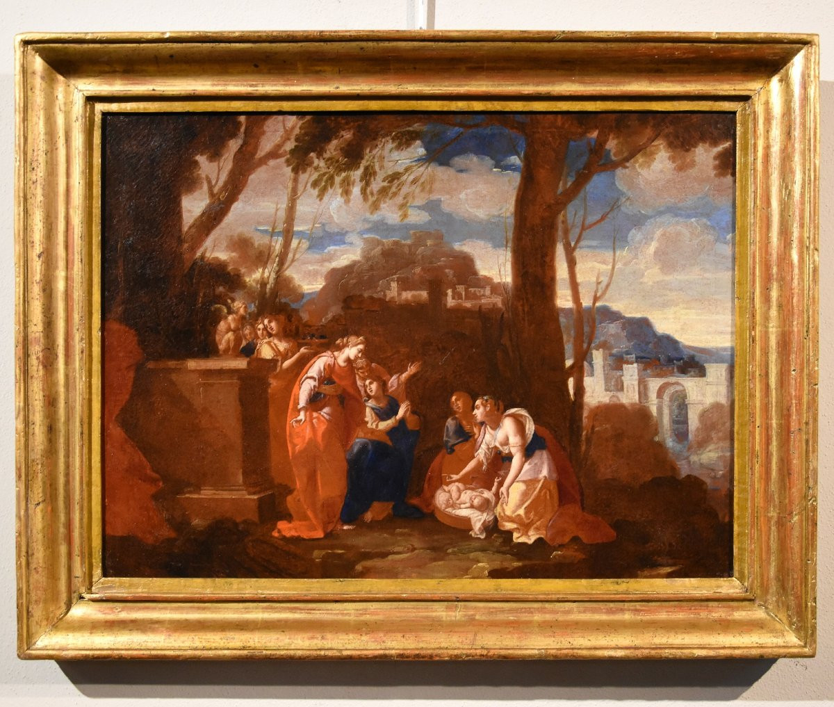 Mosè salvato dalle acque, Nicolas Poussin (Les Andelys 1594 - Roma 1665) Bottega-photo-2