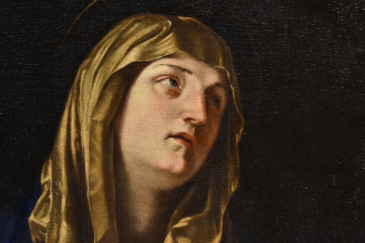 Guido Reni (Bologna, 1575 – 1642) Bottega di , La Vergine in preghiera (o Mater dolorosa)-photo-2
