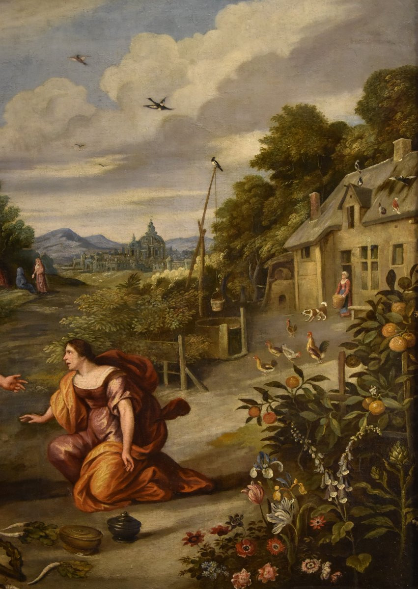 Noli me tangere, Jan Brueghel il Giovane (Anversa 1601–1678) bottega di-photo-6