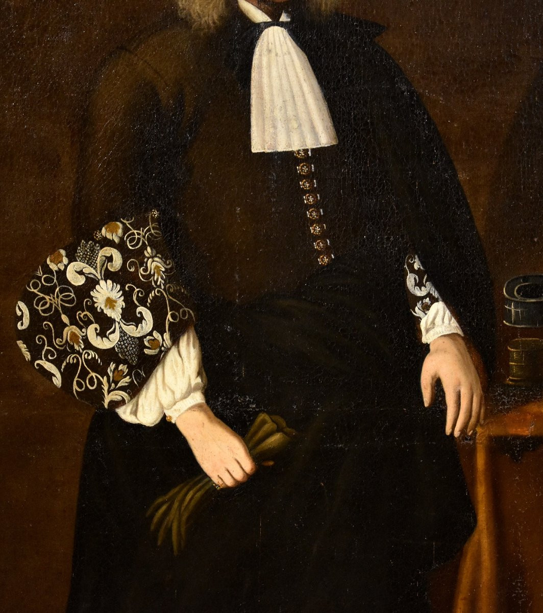 Ritratto a figura intera di Giacomo Pesenti, Carlo Ceresa (Bergamo 1609 – 1697) attribuibile-photo-3