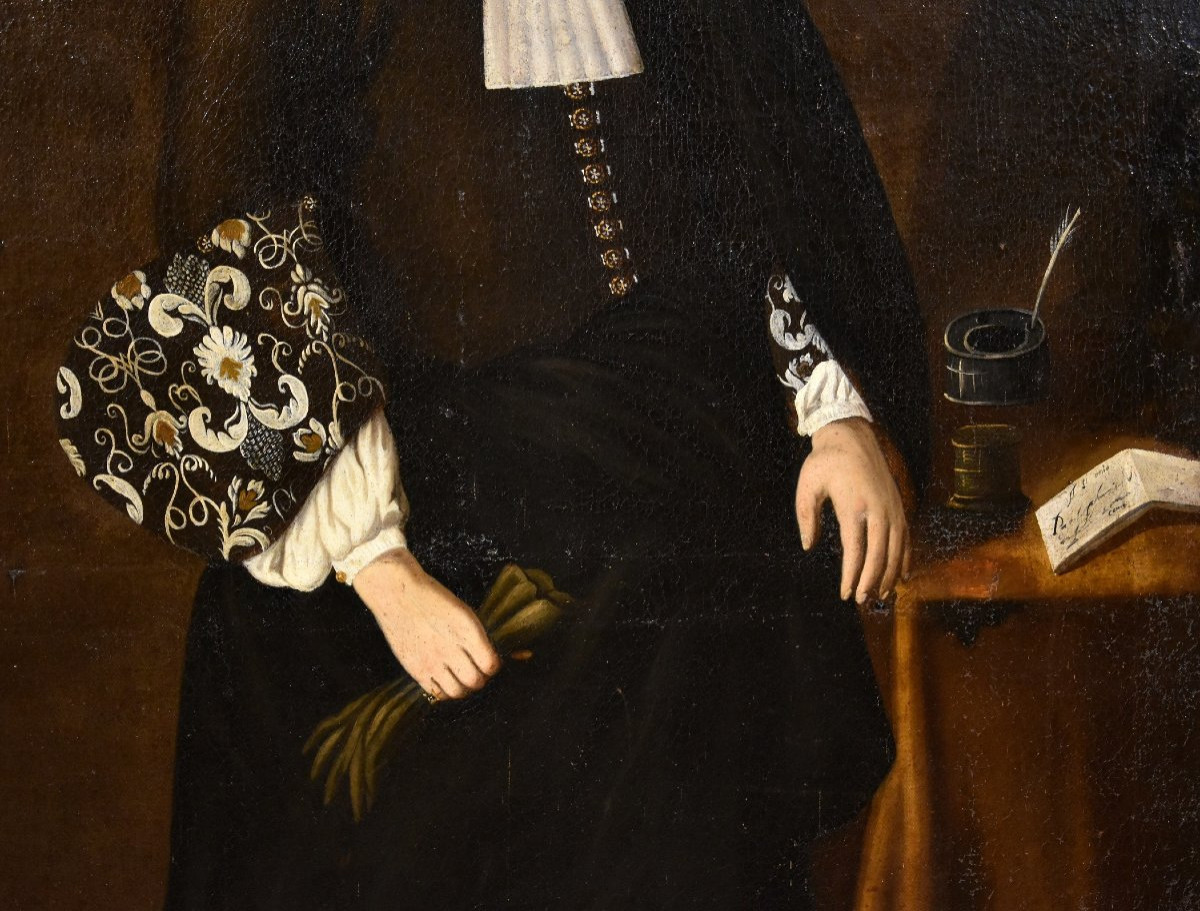Ritratto a figura intera di Giacomo Pesenti, Carlo Ceresa (Bergamo 1609 – 1697) attribuibile-photo-5