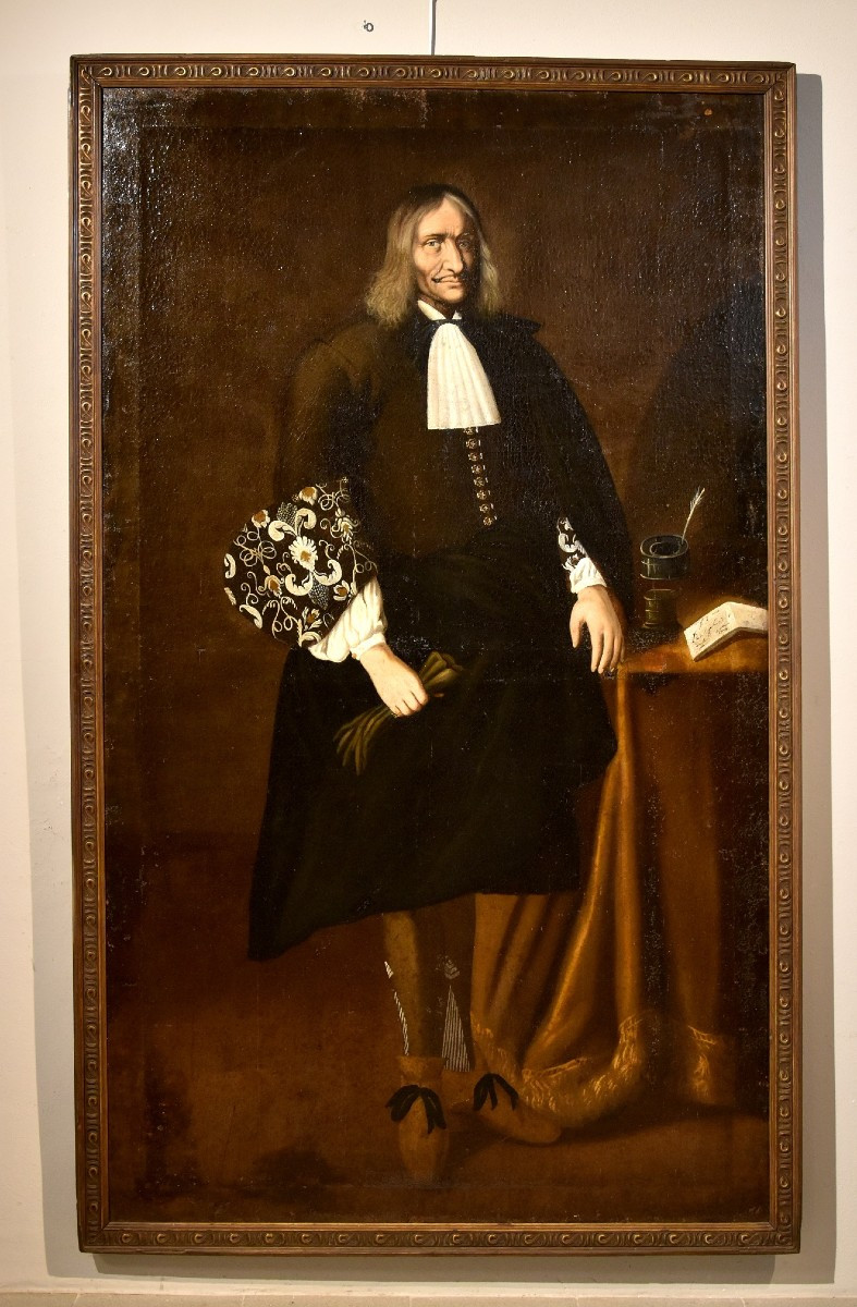 Ritratto a figura intera di Giacomo Pesenti, Carlo Ceresa (Bergamo 1609 – 1697) attribuibile