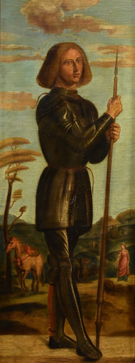 San Giorgio, Seguace di Cima da CONEGLIANO (Conegliano 1449 ca - Conegliano 1517 ca)