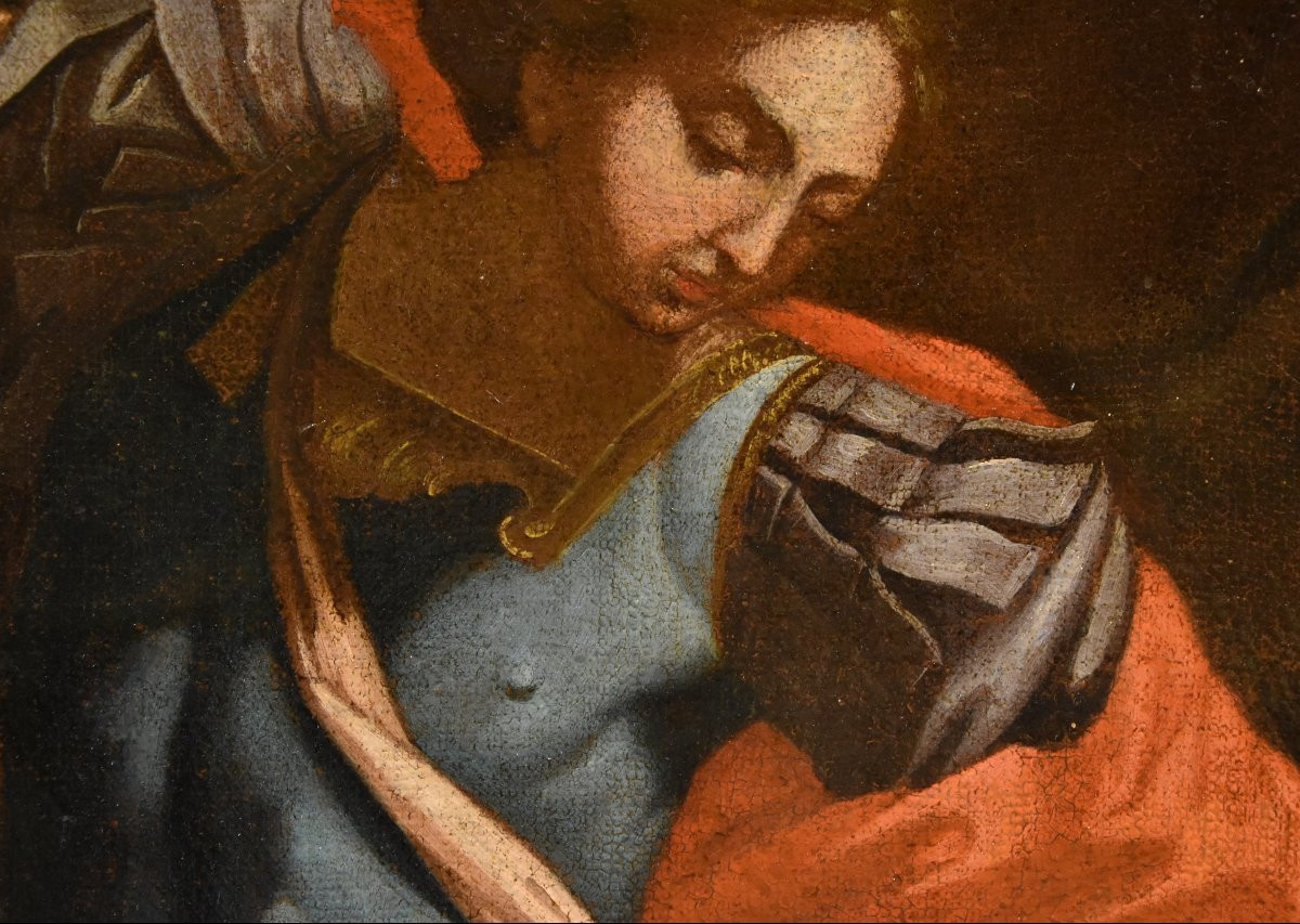 San Michele Arcangelo, Guido Reni (1575 - 1642) cerchia di-photo-4