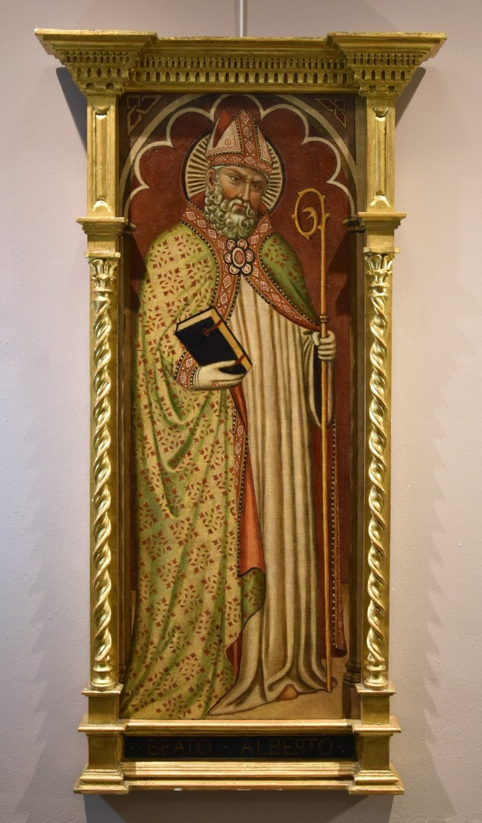 San Romualdo/ Sant'Alberto, Martino di Bartolomeo (Siena 1389 - 1434/35)-photo-2