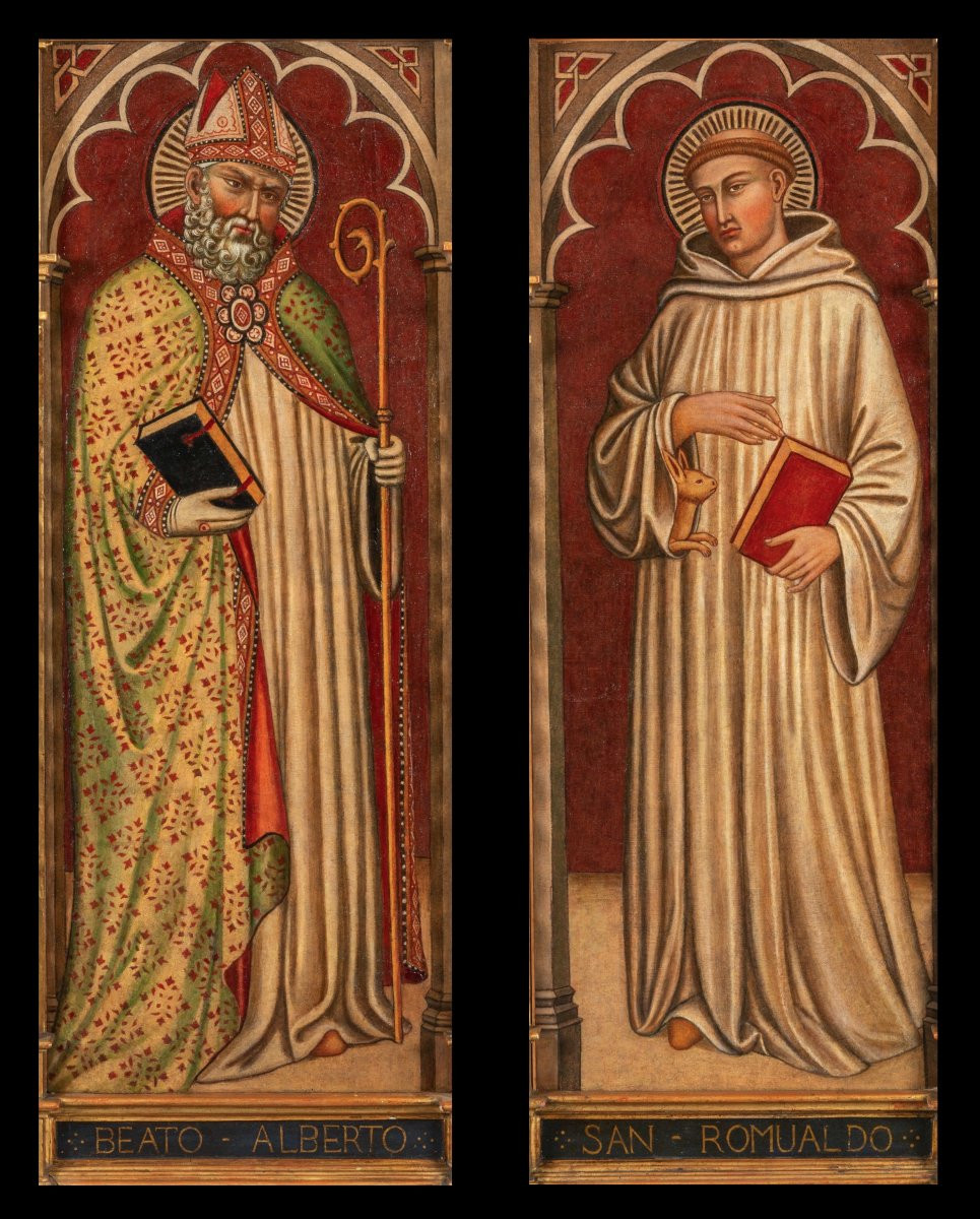 San Romualdo/ Sant'Alberto, Martino di Bartolomeo (Siena 1389 - 1434/35)-photo-1