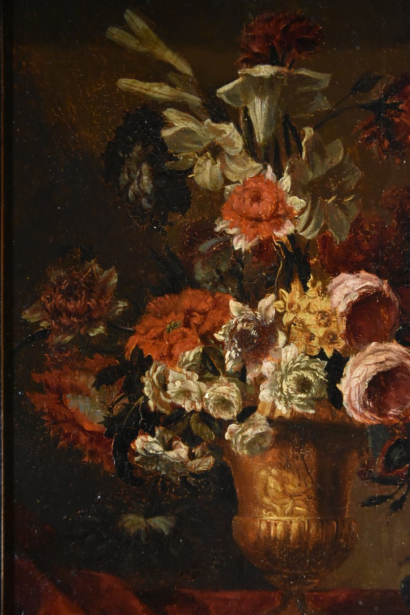 Natura morta di fiori, Scuola fiamminga del XVII secolo-photo-7