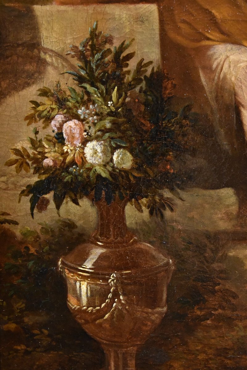 Portrait of a Gentleman in a Garden, Godfrey Kneller (Lübeck 1646 - London 1723) Circle of-photo-1