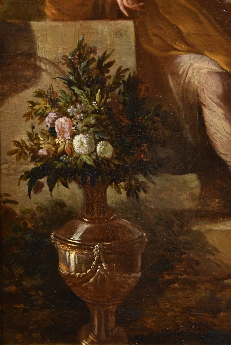 Portrait of a Gentleman in a Garden, Godfrey Kneller (Lübeck 1646 - London 1723) Circle of-photo-2