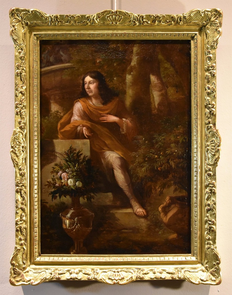 Portrait of a Gentleman in a Garden, Godfrey Kneller (Lübeck 1646 - London 1723) Circle of