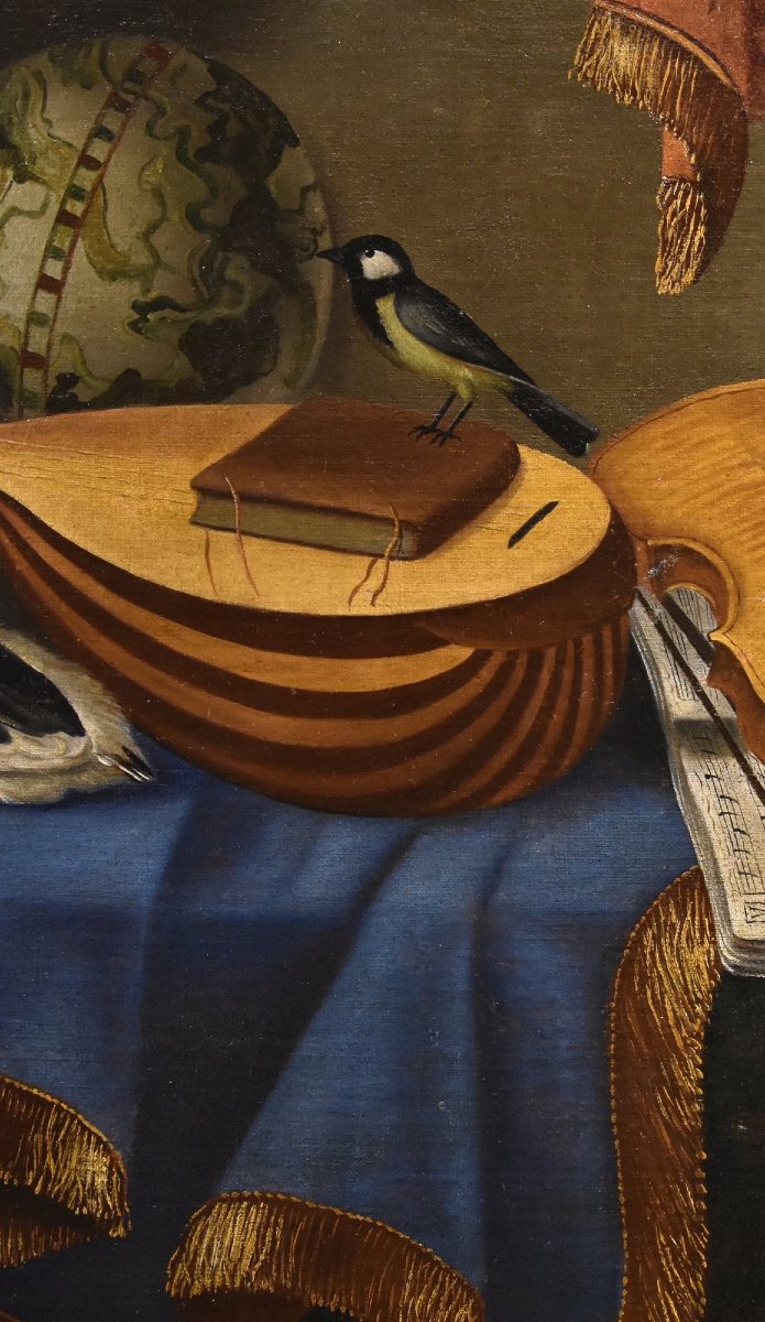 Natura morta con strumenti musicali, Bonaventura Bettera (Bergamo, 1663 – 1718 circa) (1/2)-photo-4