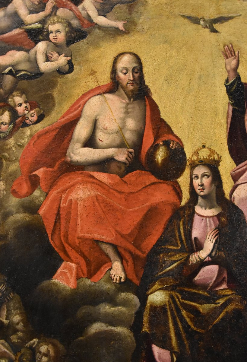 Assunzione della Vergine, la Trinità e concerto di angeli, Guglielmo Caccia (1568-1625)-photo-1