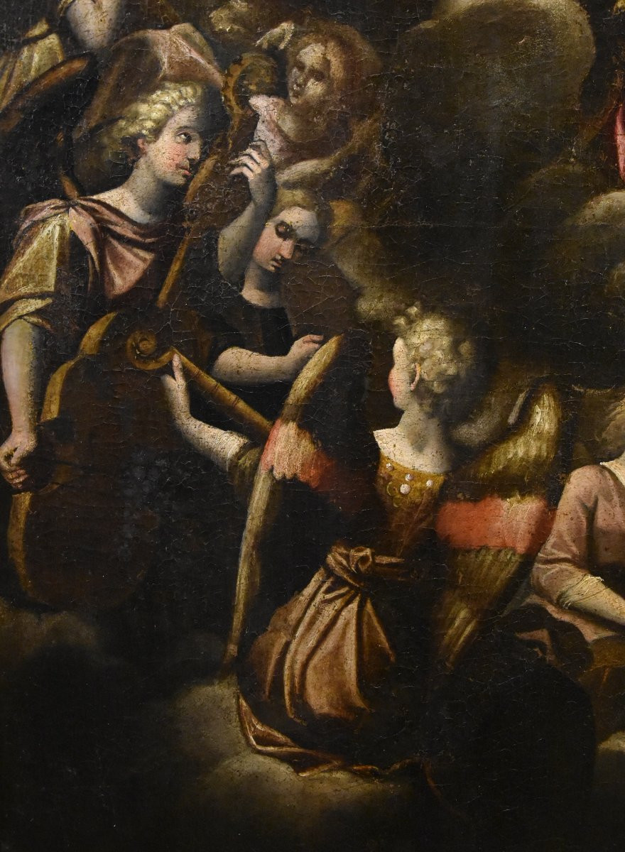 Assunzione della Vergine, la Trinità e concerto di angeli, Guglielmo Caccia (1568-1625)-photo-4