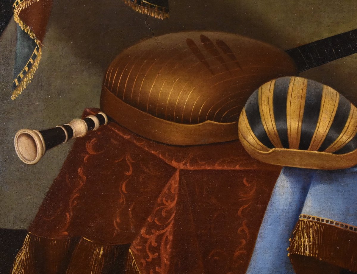 Natura morta con strumenti musicali, Bonaventura Bettera (Bergamo, 1663 – 1718 circa) (2/2)-photo-1