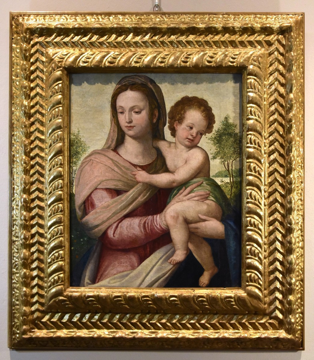 Madonna col Bambino, Scuola toscana (fiorentina) del XVI secolo