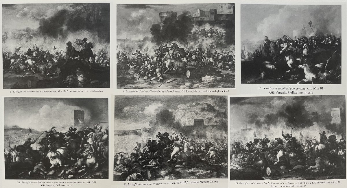 Battaglia tra cavallerie, Antonio Calza (Verona, 1653 – Verona 1725)-photo-8