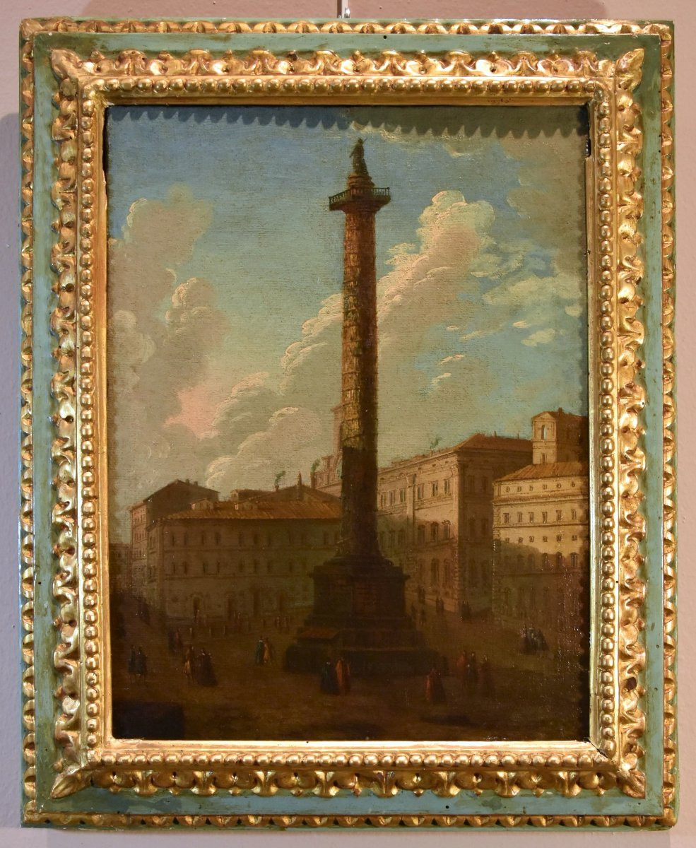 Pair of views of Rome, Antonio Joli (Modena, 1700 – Naples, 1777)-photo-3