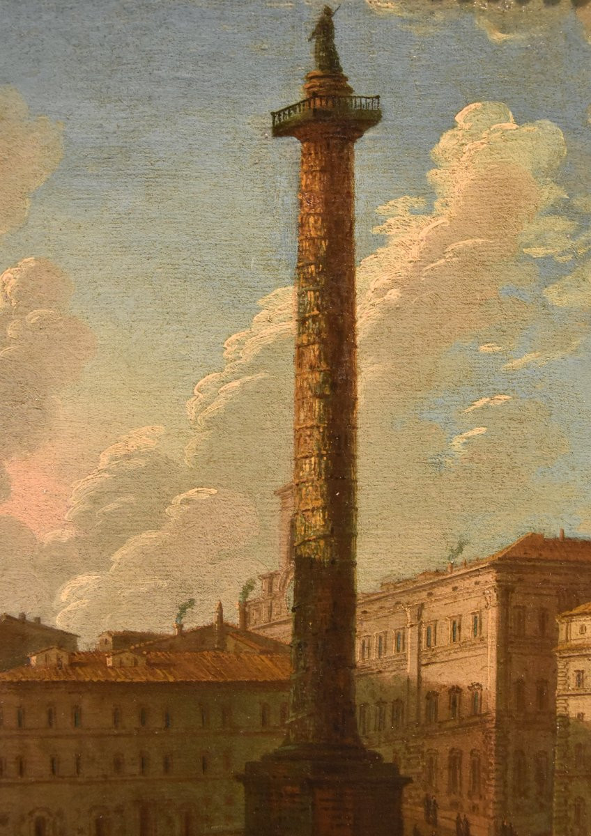 Pair of views of Rome, Antonio Joli (Modena, 1700 – Naples, 1777)-photo-3