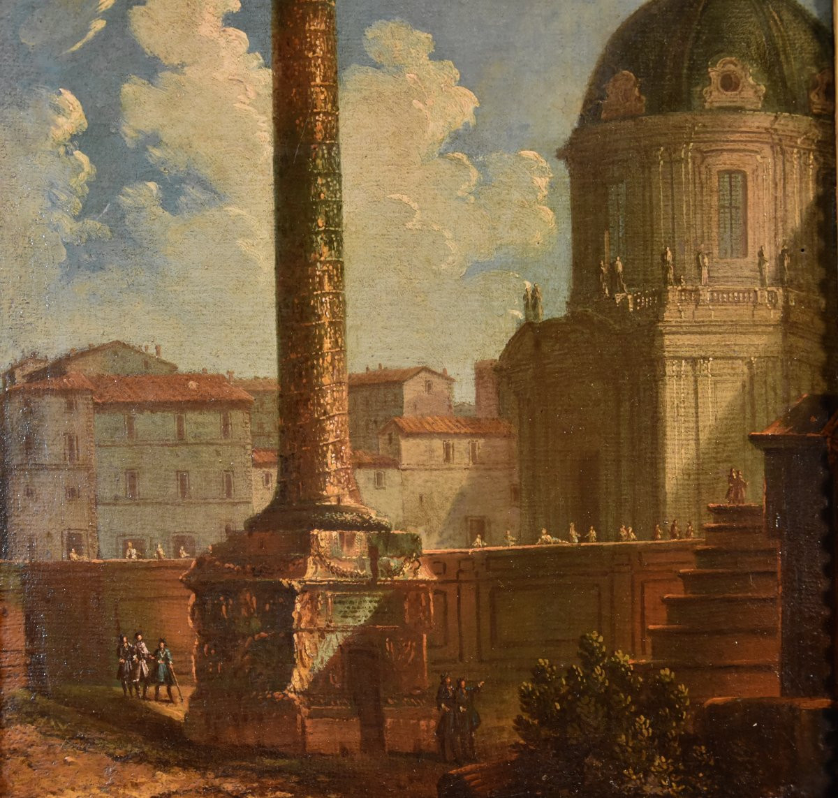 Pair of views of Rome, Antonio Joli (Modena, 1700 – Naples, 1777)-photo-6