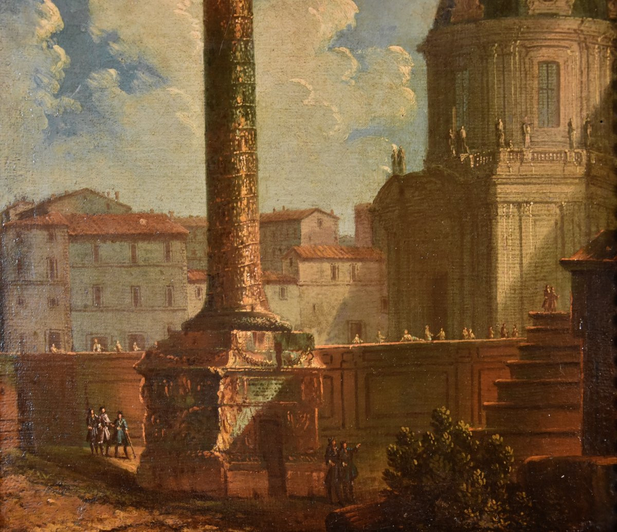 Pair of views of Rome, Antonio Joli (Modena, 1700 – Naples, 1777)-photo-7