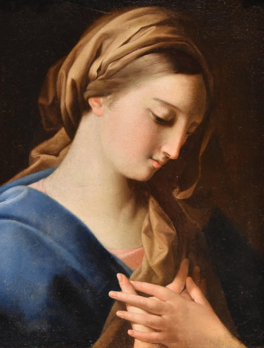 Vergine dell'Annunciazione, Pompeo Batoni (Lucca 1708 - Roma 1787) bottega-photo-2