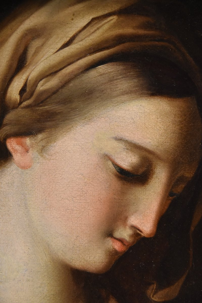 Vergine dell'Annunciazione, Pompeo Batoni (Lucca 1708 - Roma 1787) bottega-photo-2