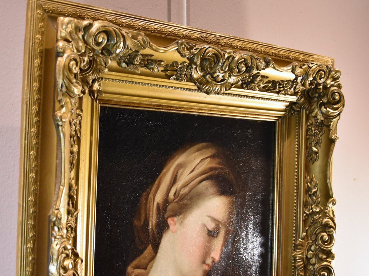 Vergine dell'Annunciazione, Pompeo Batoni (Lucca 1708 - Roma 1787) bottega-photo-7