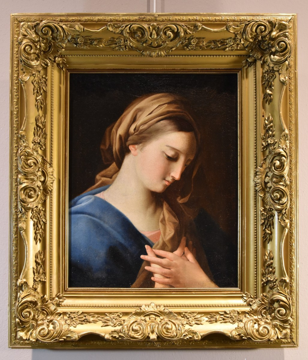 Vergine dell'Annunciazione, Pompeo Batoni (Lucca 1708 - Roma 1787) bottega