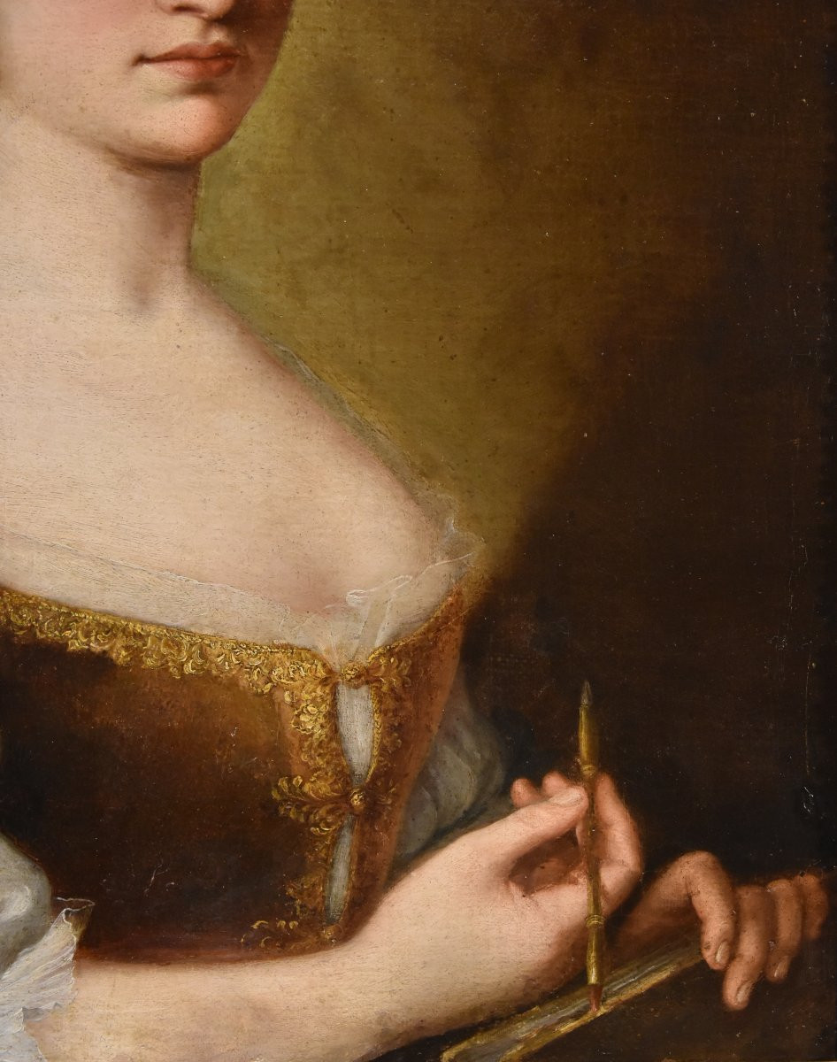 Anton Raphael Mengs (Aussig, 1728 - Roma, 1779), Ritratto di fanciulla con libro-photo-3