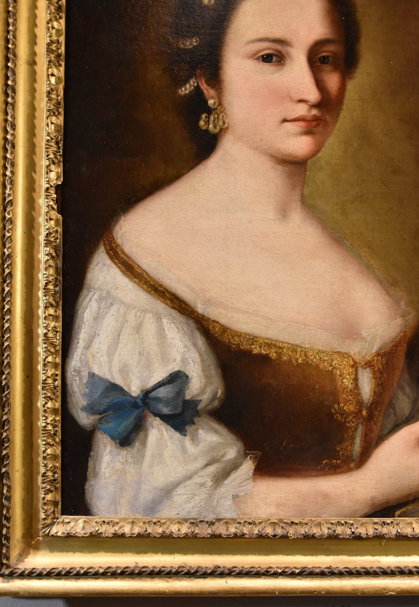 Anton Raphael Mengs (Aussig, 1728 - Roma, 1779), Ritratto di fanciulla con libro-photo-7