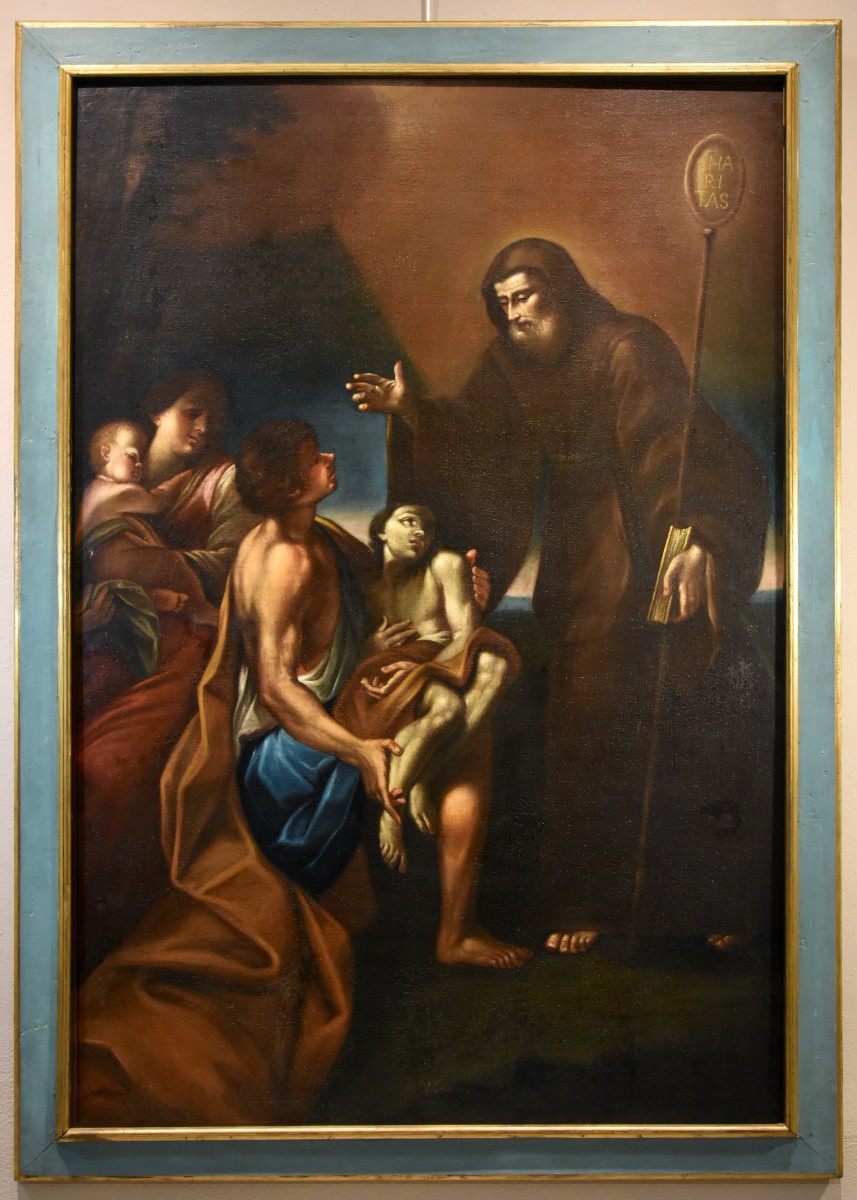  Il miracolo di San Francesco, Felice Cignani (Bologna 1658 - Forlì 1724)