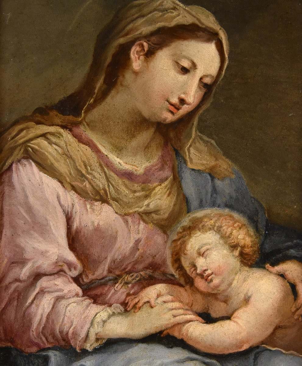 Madonna con bambino, Sebastiano Conca (Gaeta 1680 – Napoli 1764) cerchia-photo-2