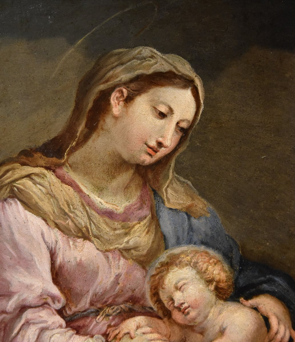 Madonna con bambino, Sebastiano Conca (Gaeta 1680 – Napoli 1764) cerchia-photo-1
