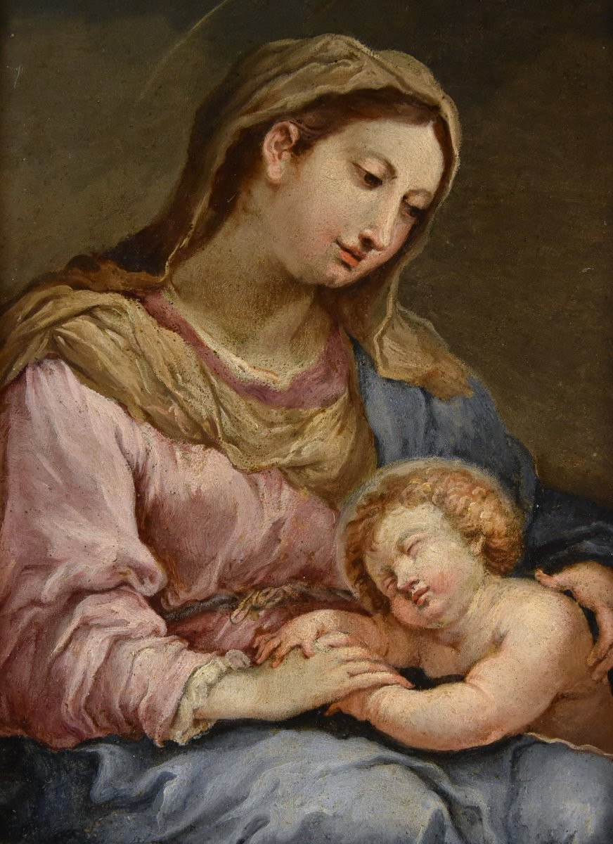 Madonna con bambino, Sebastiano Conca (Gaeta 1680 – Napoli 1764) cerchia-photo-4