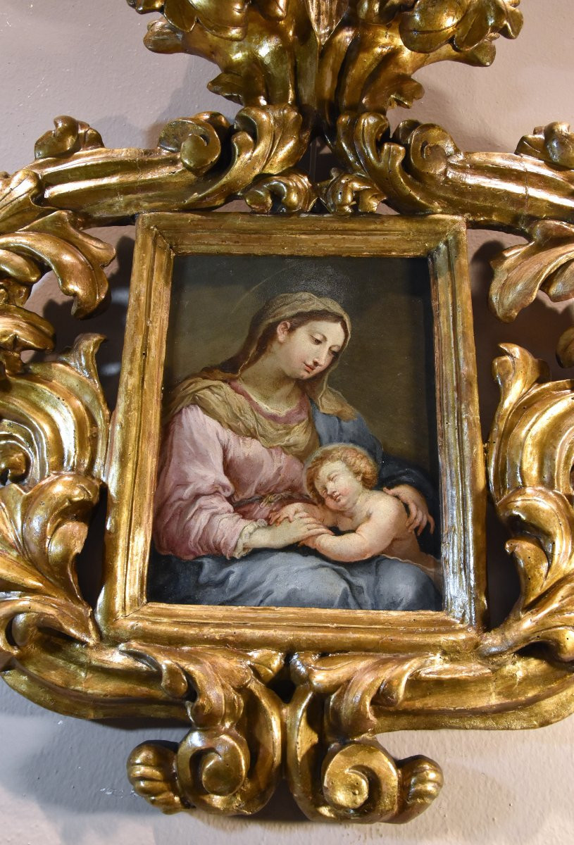 Madonna con bambino, Sebastiano Conca (Gaeta 1680 – Napoli 1764) cerchia-photo-5