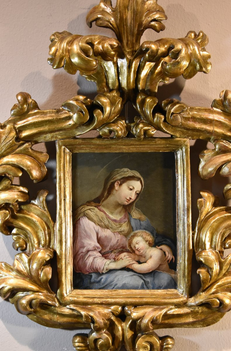 Madonna con bambino, Sebastiano Conca (Gaeta 1680 – Napoli 1764) cerchia-photo-6