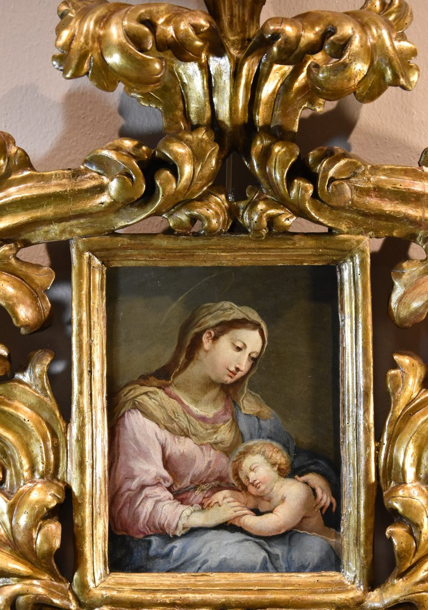 Madonna con bambino, Sebastiano Conca (Gaeta 1680 – Napoli 1764) cerchia-photo-7