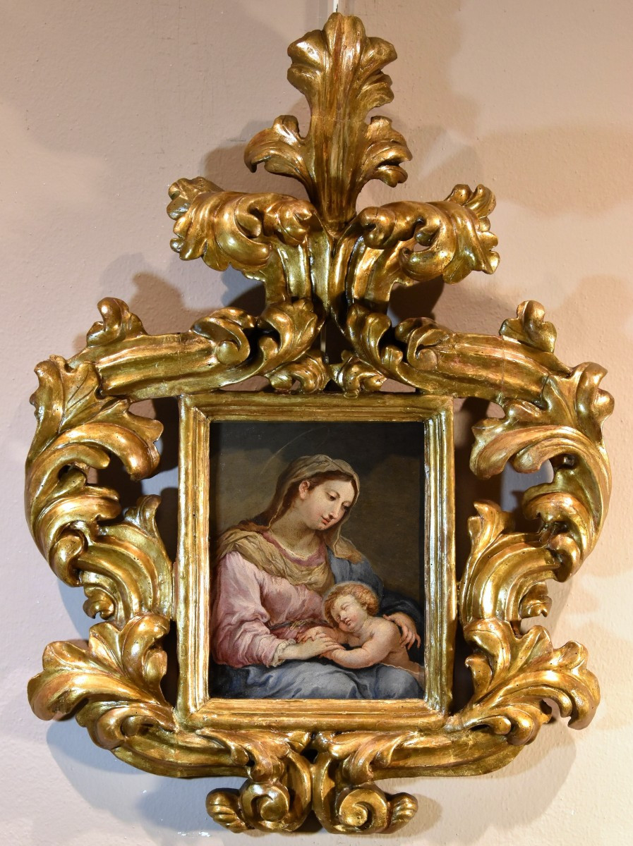 Madonna con bambino, Sebastiano Conca (Gaeta 1680 – Napoli 1764) cerchia