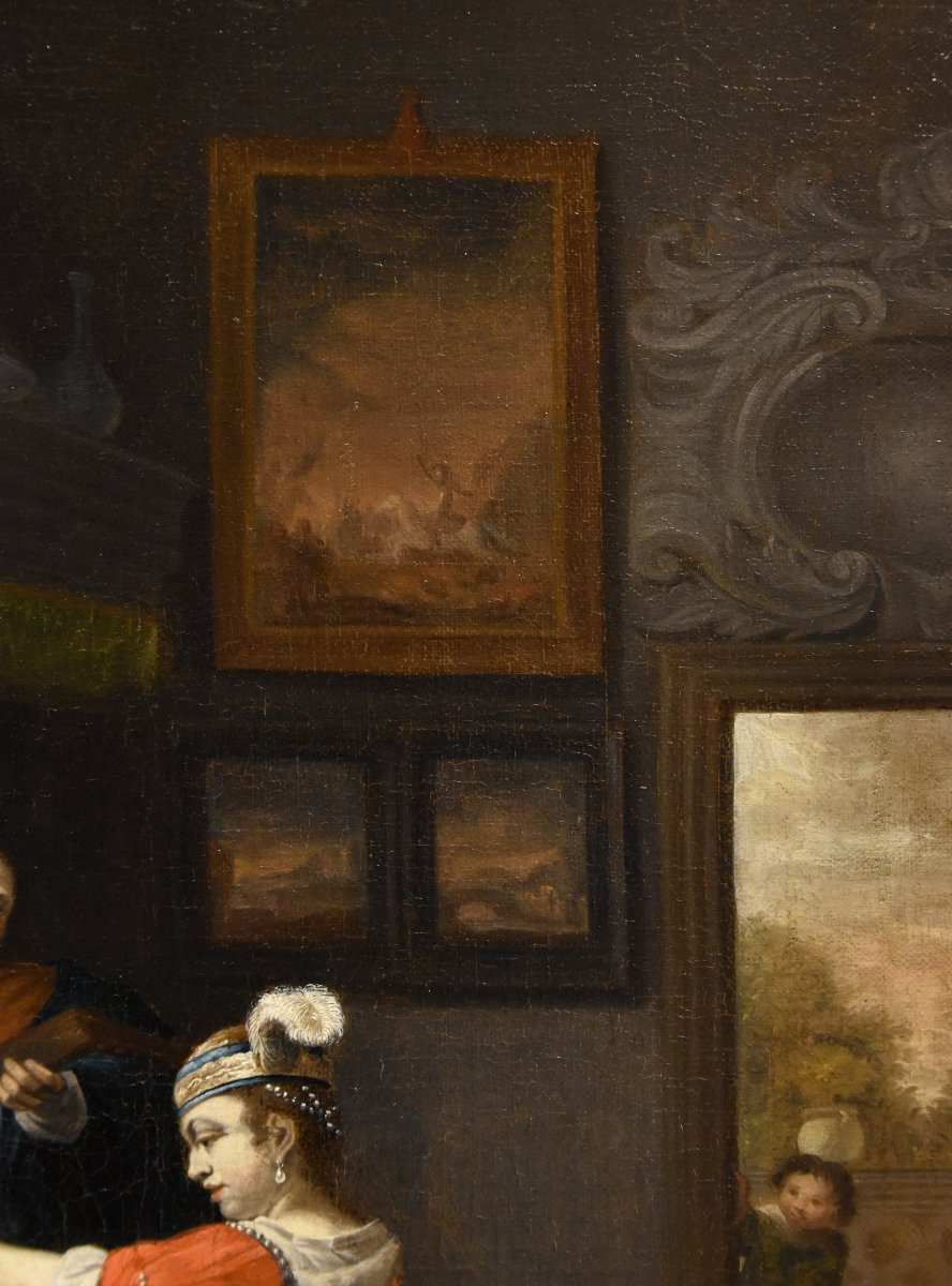  Il suonatore di liuto, Gabriel Metsu (Leida, 1629 – Amsterdam, 1667) seguace-photo-5