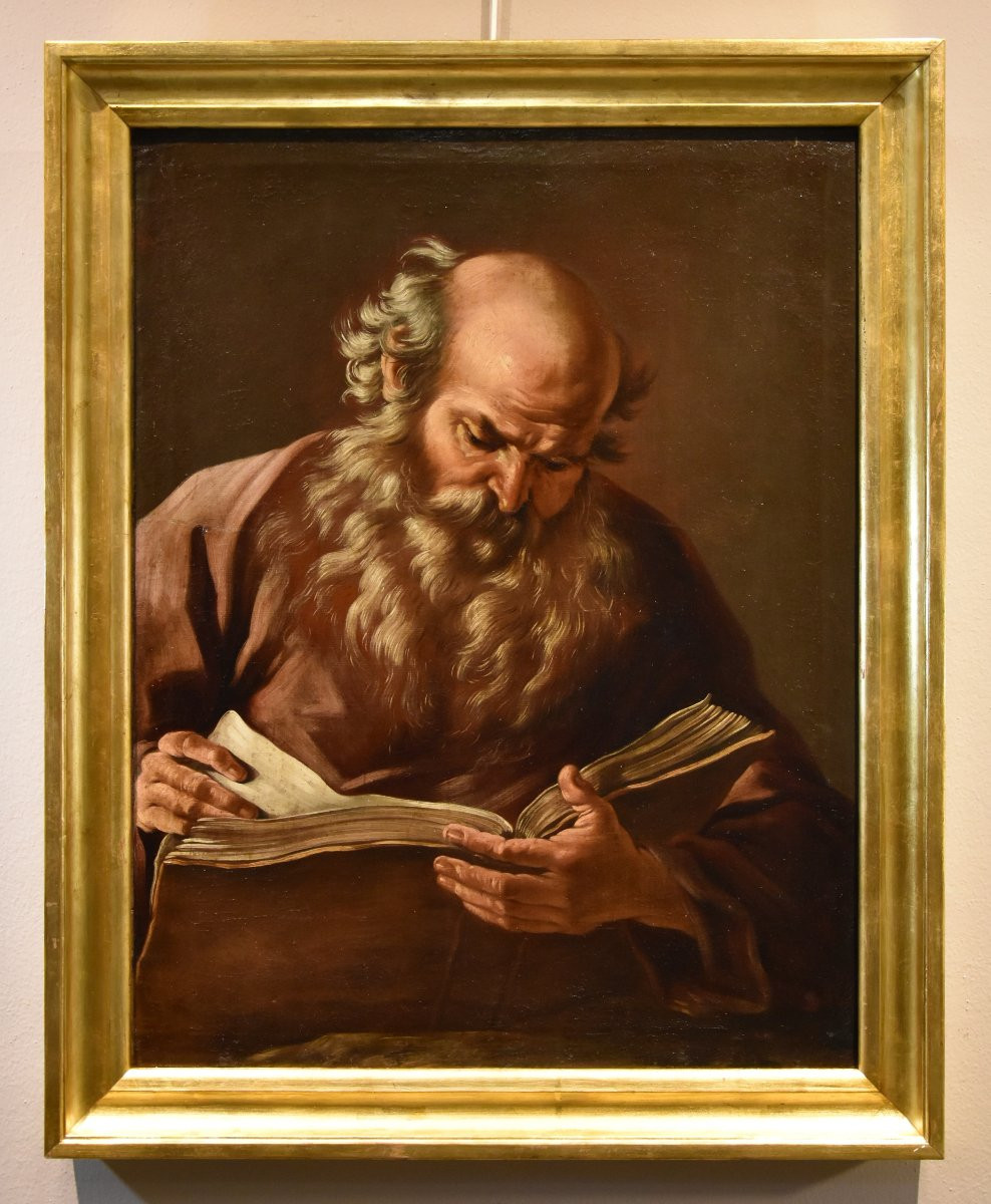 Ritratto del filosofo Eraclito, Giovanni Battista Beinaschi (Fossano 1634 ca. - Napoli 1688) -photo-2