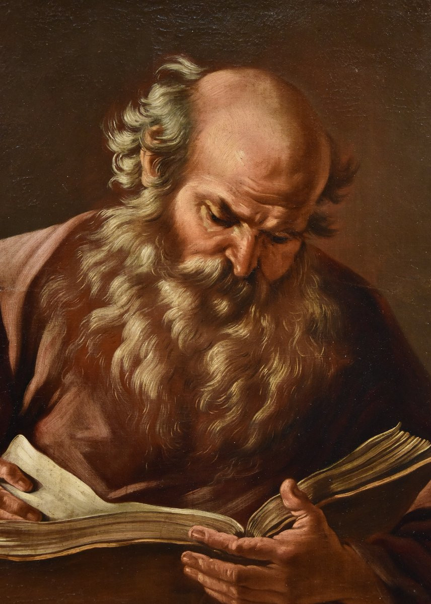 Ritratto del filosofo Eraclito, Giovanni Battista Beinaschi (Fossano 1634 ca. - Napoli 1688) -photo-2