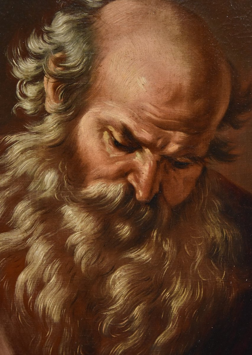 Ritratto del filosofo Eraclito, Giovanni Battista Beinaschi (Fossano 1634 ca. - Napoli 1688) -photo-5