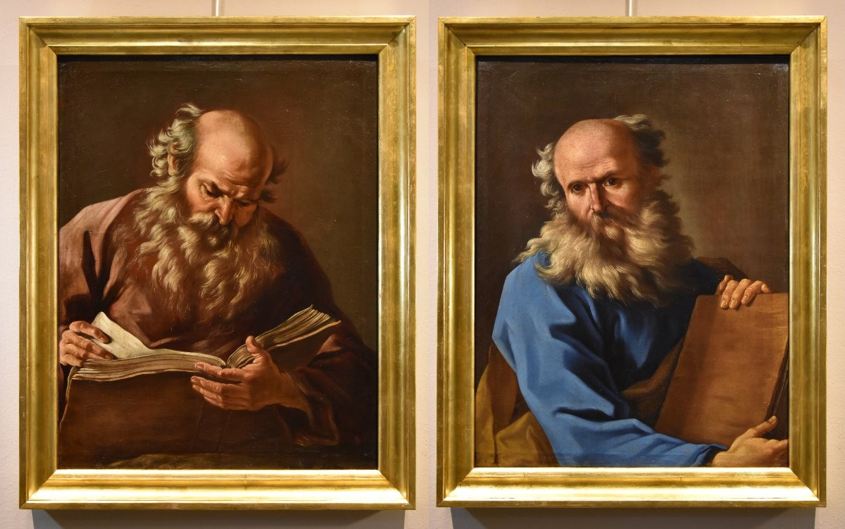 Portrait du philosophe Démocrite, Giovanni Battista Beinaschi (Fossano 1634 - Naples 1688)-photo-1