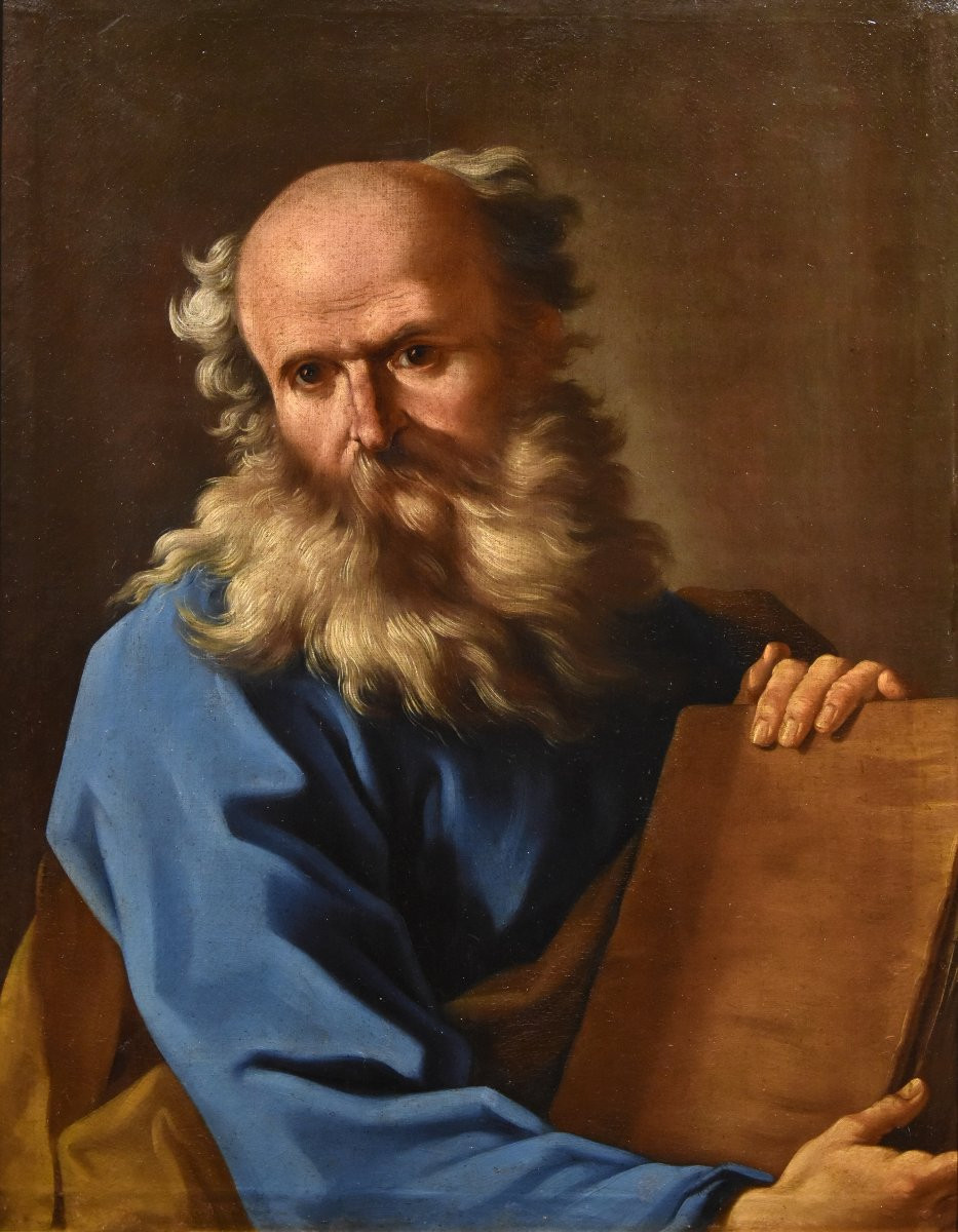 Portrait du philosophe Démocrite, Giovanni Battista Beinaschi (Fossano 1634 - Naples 1688)-photo-2