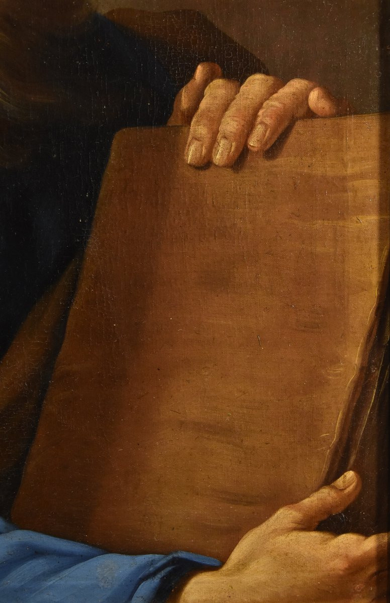 Portrait du philosophe Démocrite, Giovanni Battista Beinaschi (Fossano 1634 - Naples 1688)-photo-6