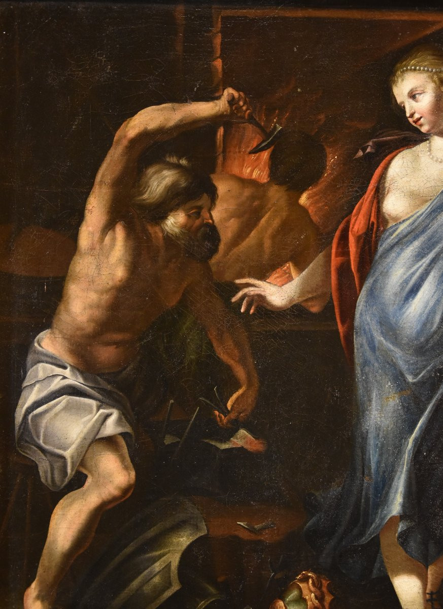 Teti nella fucina di Efesto, Jacques Blanchard (Parigi, 1600 – Parigi, 1638) e bottega-photo-3