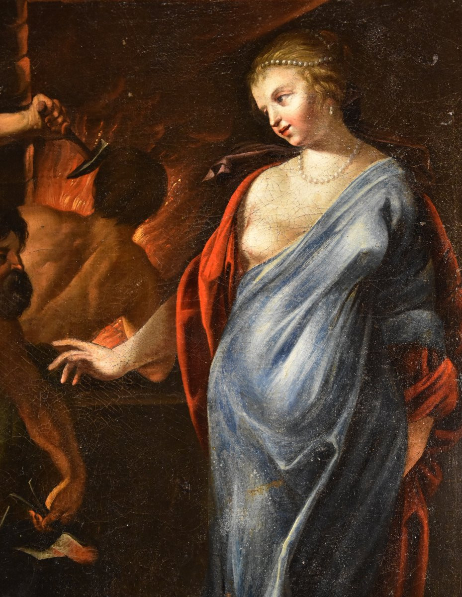 Teti nella fucina di Efesto, Jacques Blanchard (Parigi, 1600 – Parigi, 1638) e bottega-photo-4